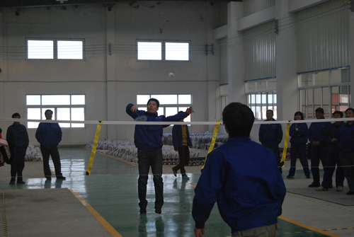 上海滬工閥門廠第二屆職工運(yùn)動(dòng)會(huì)男子羽毛球比賽(圖9)